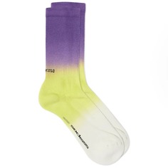 Носки Socksss Trestles Gradient, желтый, фиолетовый