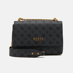 Сумка Guess Fynna Convertible Flap, черный