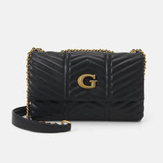 Сумка Guess Giully Convertible Flap, черный