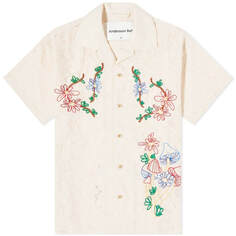 Рубашка Andersson Bell Flower Mushroom Embroidery Lace, экрю