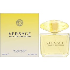 Туалетная вода Versace Yellow Diamond, натуральный спрей, 200 мл