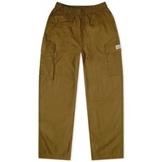 Брюки Stussy Ripstop Cargo Beach, зеленый