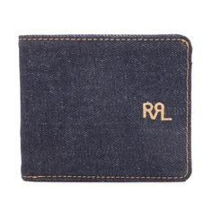 Кошелек Rrl Denim Billfold, синий