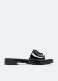 Сандалии TORY BURCH Eleanor jelly sandals, черный