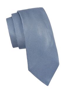 Классический шелковый галстук Charvet, синий