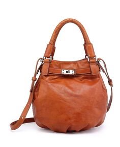 Женская сумка-мешок из натуральной кожи с тыквой OLD TREND