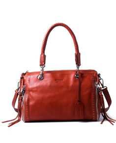 Женская сумка-саквояж Lily из натуральной кожи OLD TREND