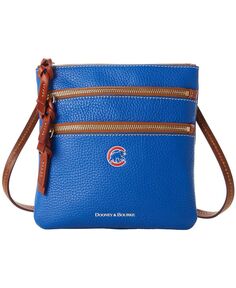 Женская сумка через плечо Chicago Cubs Pebble с тройной молнией Dooney &amp; Bourke