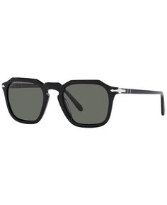 Поляризованные солнцезащитные очки унисекс, PO3292S 50 Persol, черный