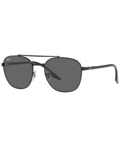 Солнцезащитные очки унисекс, RB3688 55 Ray-Ban, черный