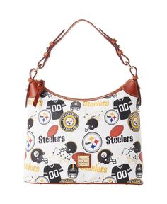 Женская сумка-хобо Pittsburgh Steelers Game Day Dooney &amp; Bourke