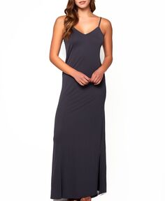 Женское платье для отдыха Lilliana из модала iCollection, серый