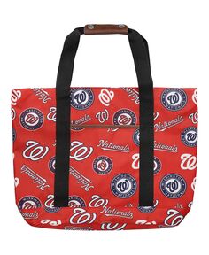 Женская большая сумка с принтом Washington Nationals FOCO, красный