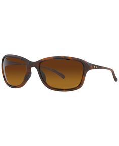 Женские поляризационные солнцезащитные очки, OO9297 She’s Unstoppable 59 Oakley, коричневый