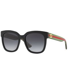 Женские солнцезащитные очки, GG0034SN Gucci, черный