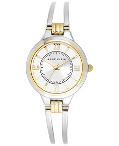 Часы женские двухцветный браслет-браслет 29мм AK-1441SVTT Anne Klein