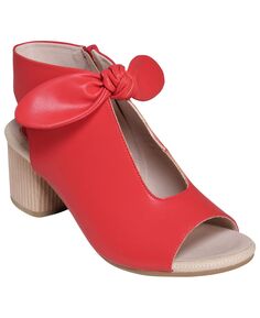 Женские босоножки на каблуке Kimora GC Shoes, красный