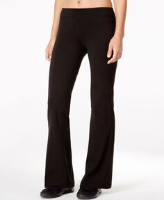 Женские длинные брюки для йоги Essentials Flex Stretch Bootcut ID Ideology, черный