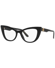 DG3354 Женские очки кошачий глаз Dolce&amp;Gabbana, черный