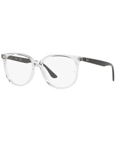 RB4378V OPTICS Женские квадратные очки Ray-Ban, серый