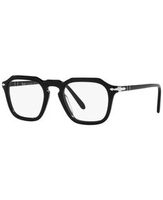 PO3292V Квадратные очки унисекс Persol, черный