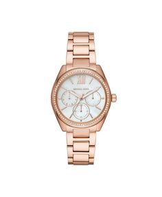 Женские многофункциональные часы Janelle с браслетом из нержавеющей стали цвета розового золота, 36 мм MK7095 Michael Kors, золотой
