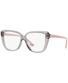 VO5413F Женские очки Butterfly с низкой перемычкой Vogue Eyewear, серый