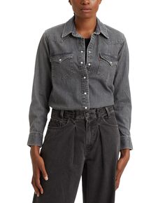 Женская джинсовая рубашка из хлопка в стиле вестерн Ultimate Levi&apos;s Levis