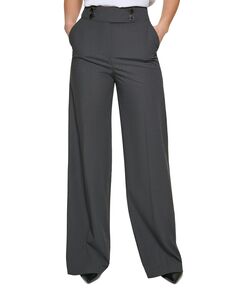 Женские широкие брюки на пуговицах Whitney спереди Calvin Klein