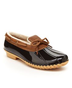 Женские водостойкие туфли Woodbury Duck Shoe JBU, коричневый