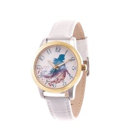 Женские двухцветные часы Disney Frozen 2 Anna из сплава, 38 мм ewatchfactory, белый
