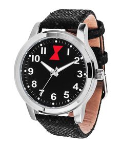 Часы Marvel Black Widow унисекс из серебряного сплава 38 мм ewatchfactory, черный