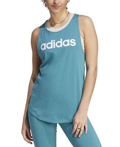 Женская хлопковая майка с логотипом Essentials adidas