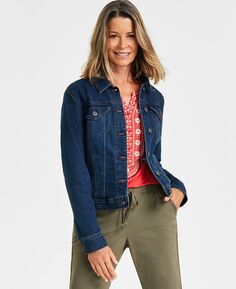 Женская классическая джинсовая куртка Style &amp; Co