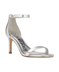 Женские сандалии под платье феи Calvin Klein, серебро