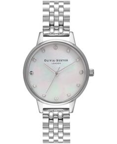 Женские классические часы-браслет из нержавеющей стали 30 мм Olivia Burton