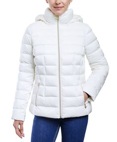 Женское складное пуховое пальто с капюшоном Michael Kors