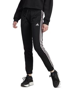 Женские зауженные спортивные брюки Essentials с тремя полосками для разминки, XS-4X adidas