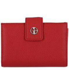 Кожаный кошелек Indexer в рамке Giani Bernini, красный