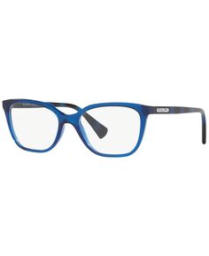 RA7110 Женские квадратные очки Ralph by Ralph Lauren, синий