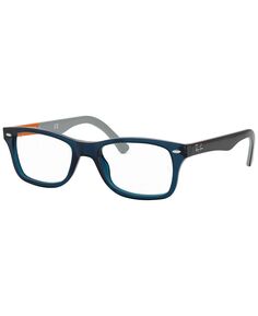 RX5228 Квадратные очки унисекс Ray-Ban, синий