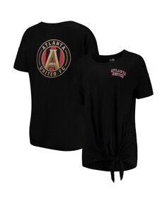 Черная женская футболка New Era Atlanta United FC Slub 5th &amp; Ocean, черный