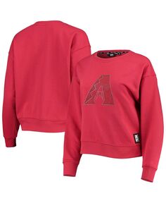 Женский красный пуловер Arizona Diamondbacks Carrie свитшот DKNY, красный