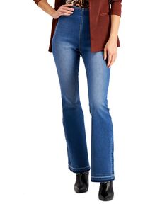Женские джинсы-клеш с высокой посадкой I.N.C. International Concepts