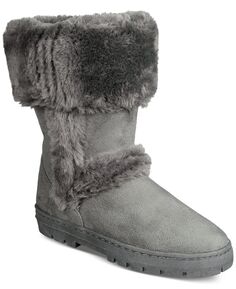 Остроумные ботинки для холодной погоды Style &amp; Co, серый