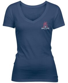Женская хлопковая футболка Pineapple Resort Salt Life