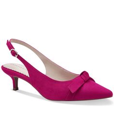 Туфли-лодочки Giavanna с ремешком на пятке Charter Club, розовый