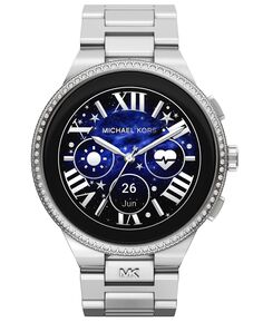Женские умные часы Camille Gen 6 из нержавеющей стали серебристого цвета, 44 мм Michael Kors