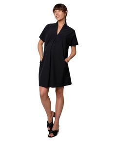 Женское повседневное платье-туника для беременных Ingrid + Isabel, черный