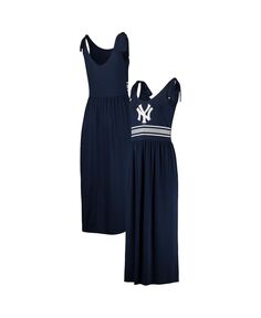 Женское темно-синее платье макси New York Yankees Game Over G-III 4Her by Carl Banks, темно-синий